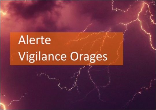 Alerte vigilance orange – orages @prefet81